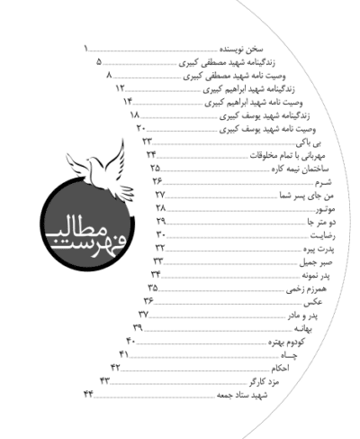 یکی پس از دیگری (گذری بر زندگی شهیدان کبیری) - تصویر 4